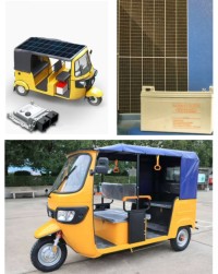 Photovoltaic tricycle