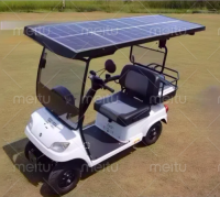 Photovoltaic golf cart