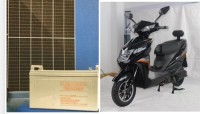 Photovoltaic Rechargeable Electric Motorcycle